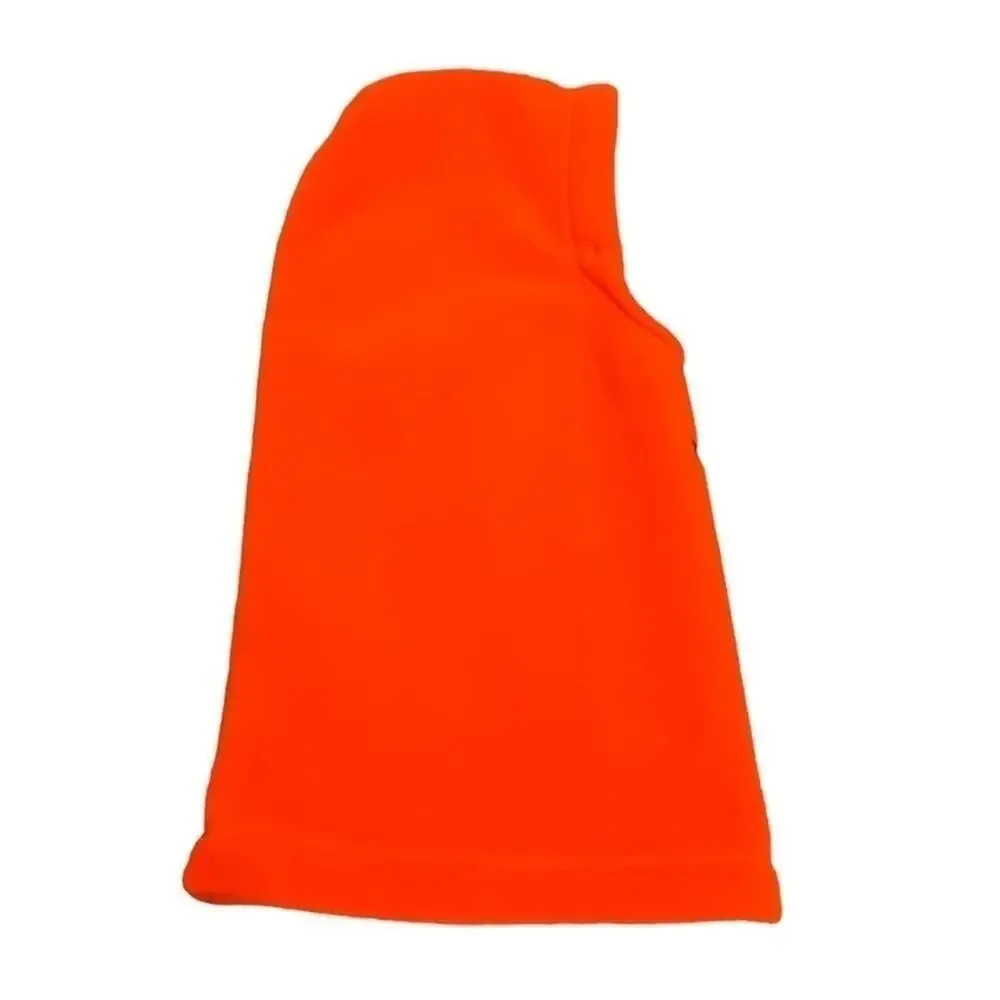 Yukon 2000 Bright Orange Capuche Head Sleeve Warm Ski Snowboard Fleece Hood Med